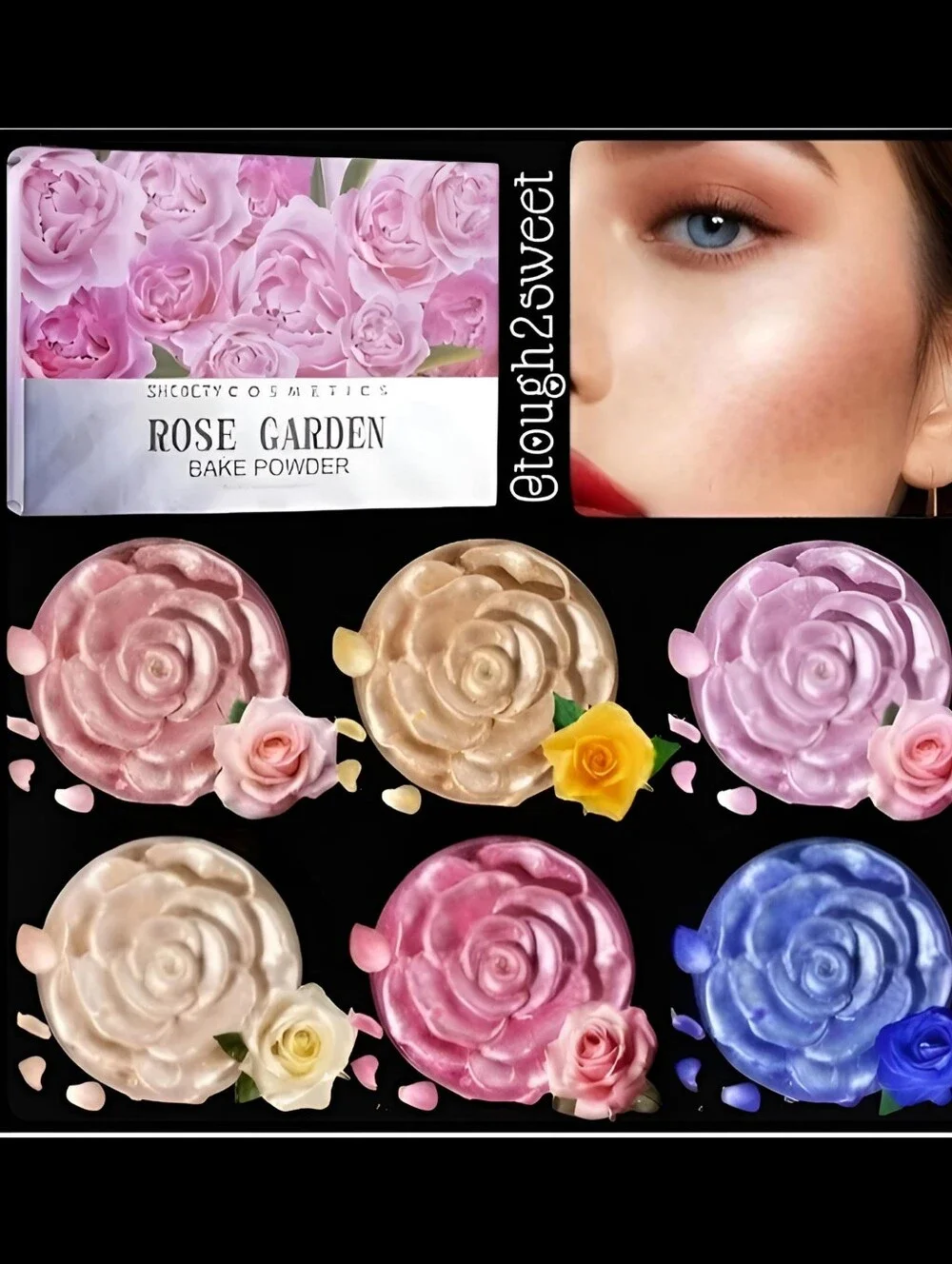 🆕️BAKED BLUSH💖6 DIMENSIONAL BAKED BLUSH/ EYESHADOW/HIGHLIGHT IN GIFT BOX